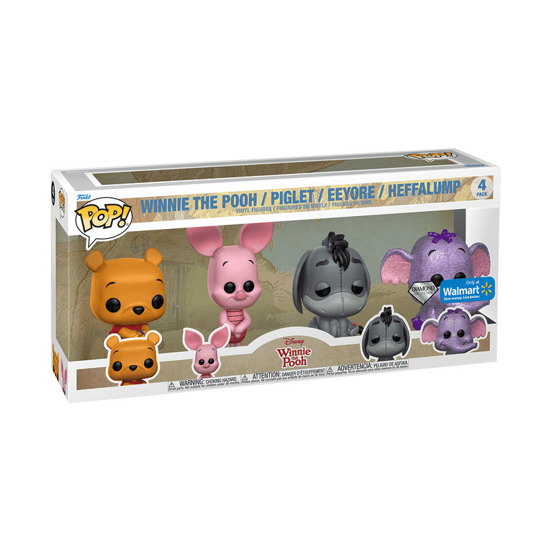 Pop! Winnie l’Ourson (Diamond) 4-Pack