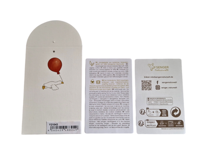 Chaufferette grande en forme de mouette câline