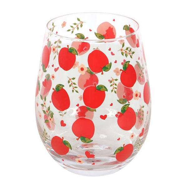 Verre Motif Pommes