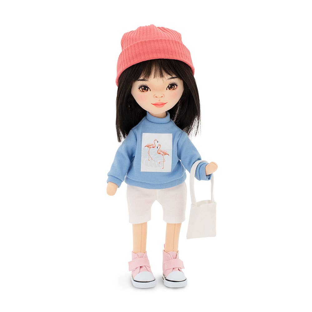 ENSEMBLE CADEAU : Poupée Lilu Sweat-shirt + Chaussures/accessoires
