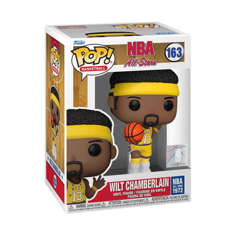 Pop! Wilt Chamberlain in 1972 All Star Uniform