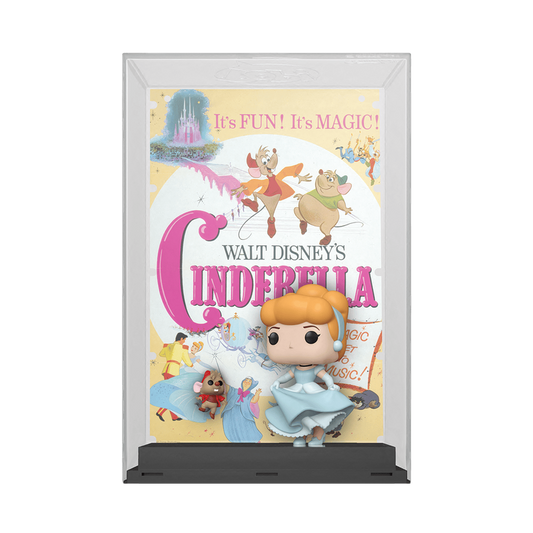 Pop! Movie Poster Cinderella with Jaq