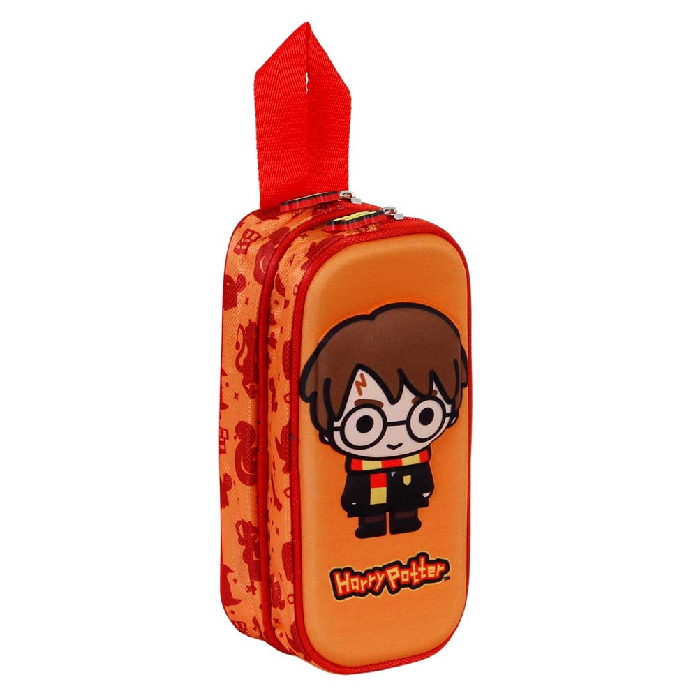 Harry Potter Bobblehead-3D Double Pencil Case