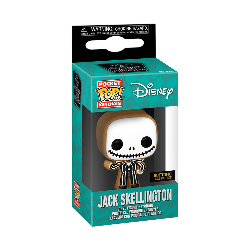 Pop! Keychain Jack Skellington Gingerbread (SE)