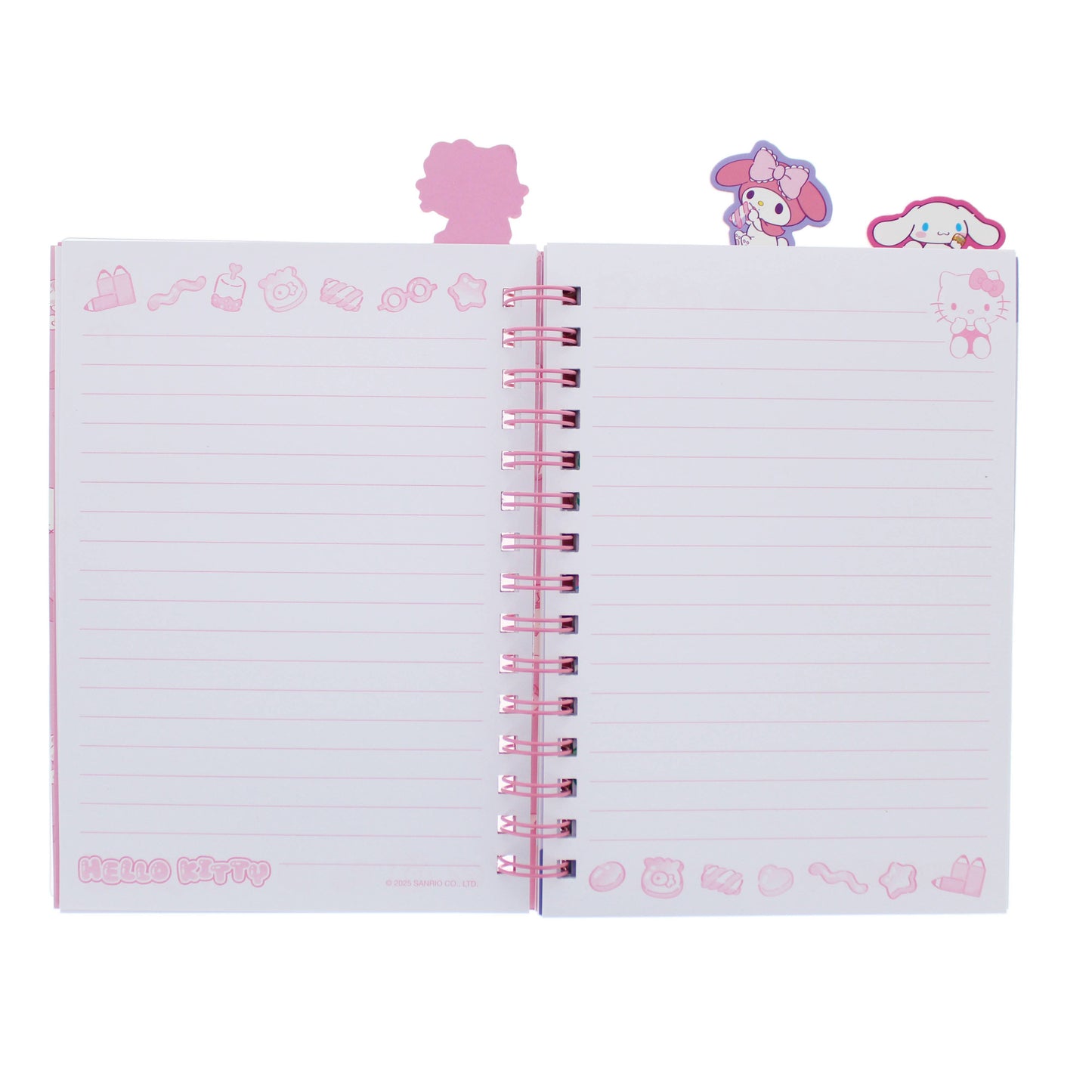 Hello Kitty Glitter Notebook - Sweets