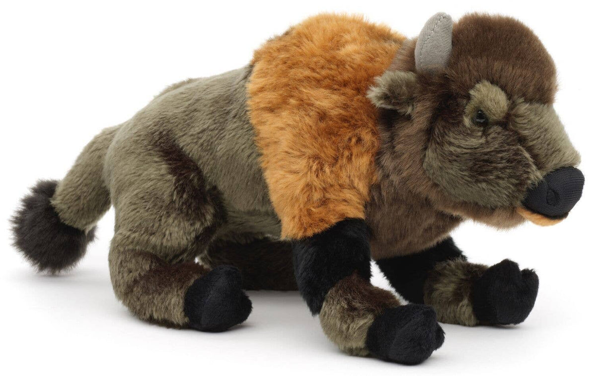 Peluche bison assis