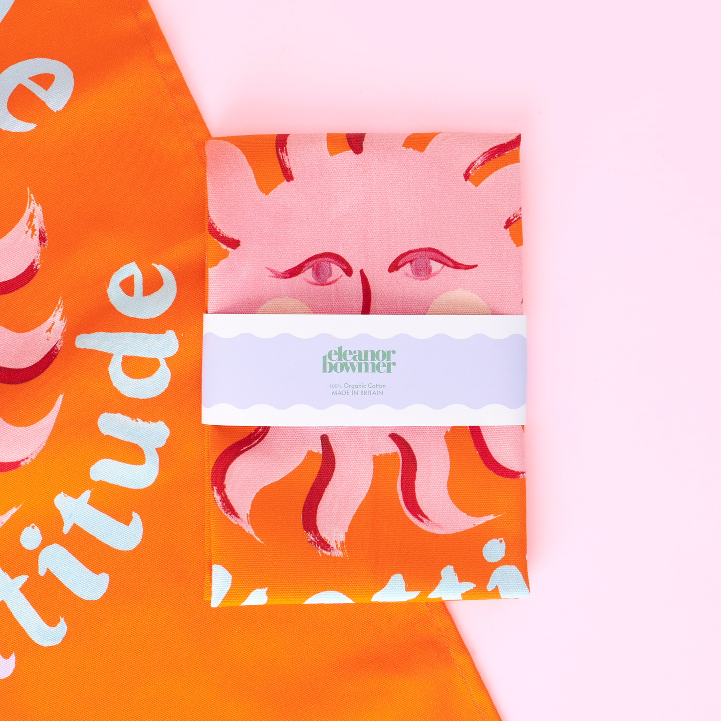 Torchon "La gratitude est mon attitude"