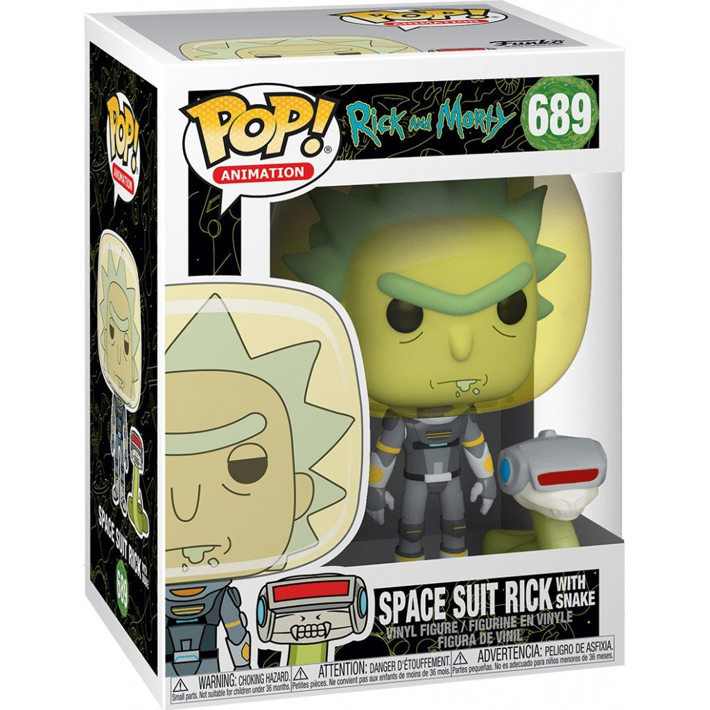 Pop! Space Suit Rick avec Serpent