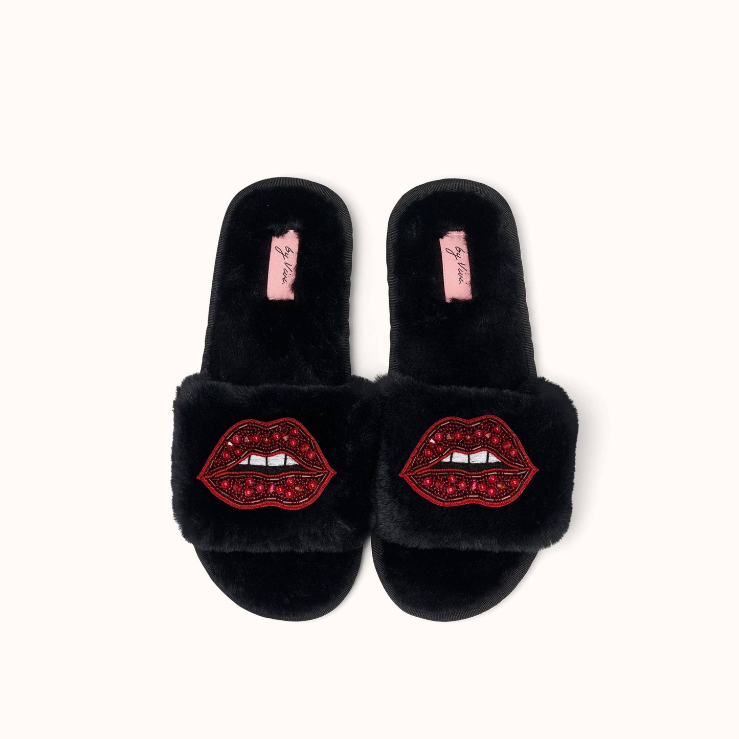 Paire de broches pour Chaussons - Lèvres