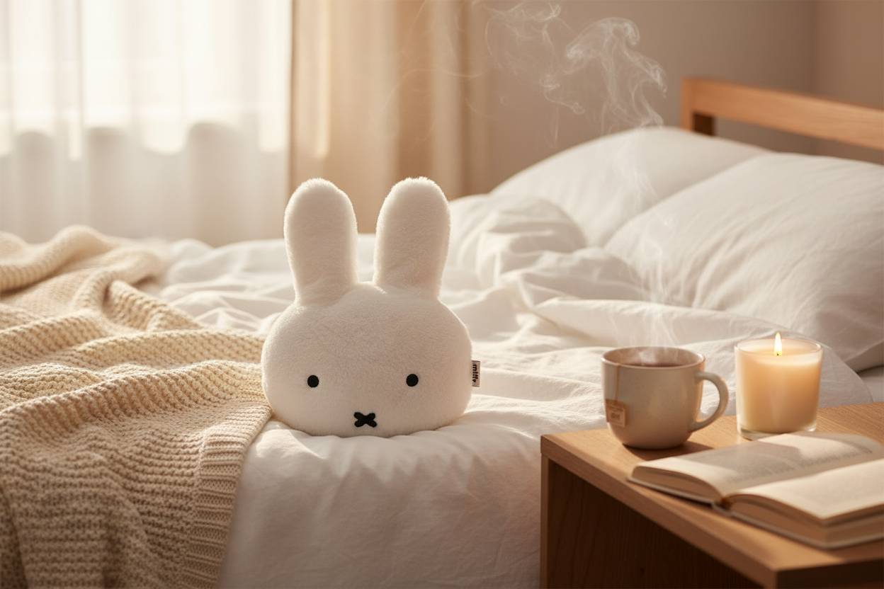 Bouillotte Peluche 3D Lapin Miffy