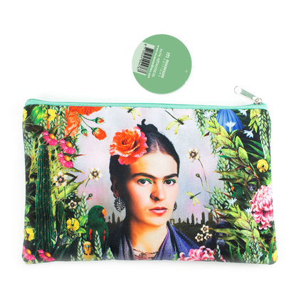 Trousse avec motif Frida Kahlo
