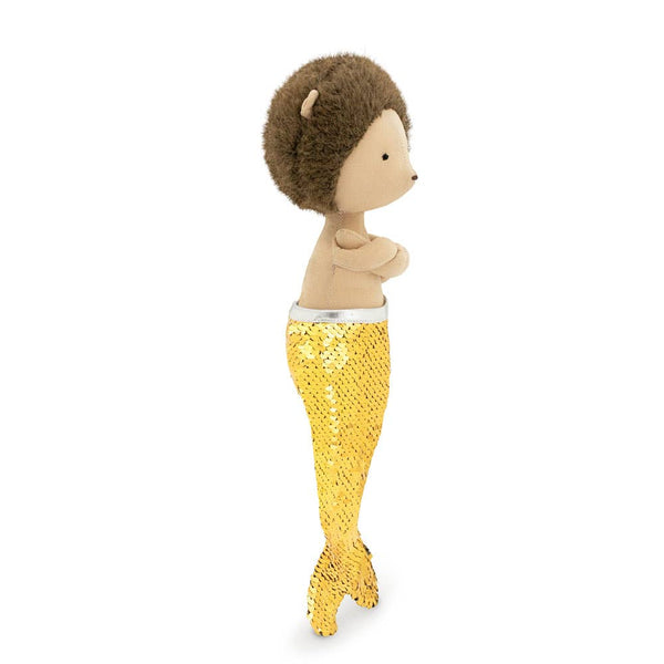 Peluche en coton, Henry le Hérisson : Sirène-29cm-3+