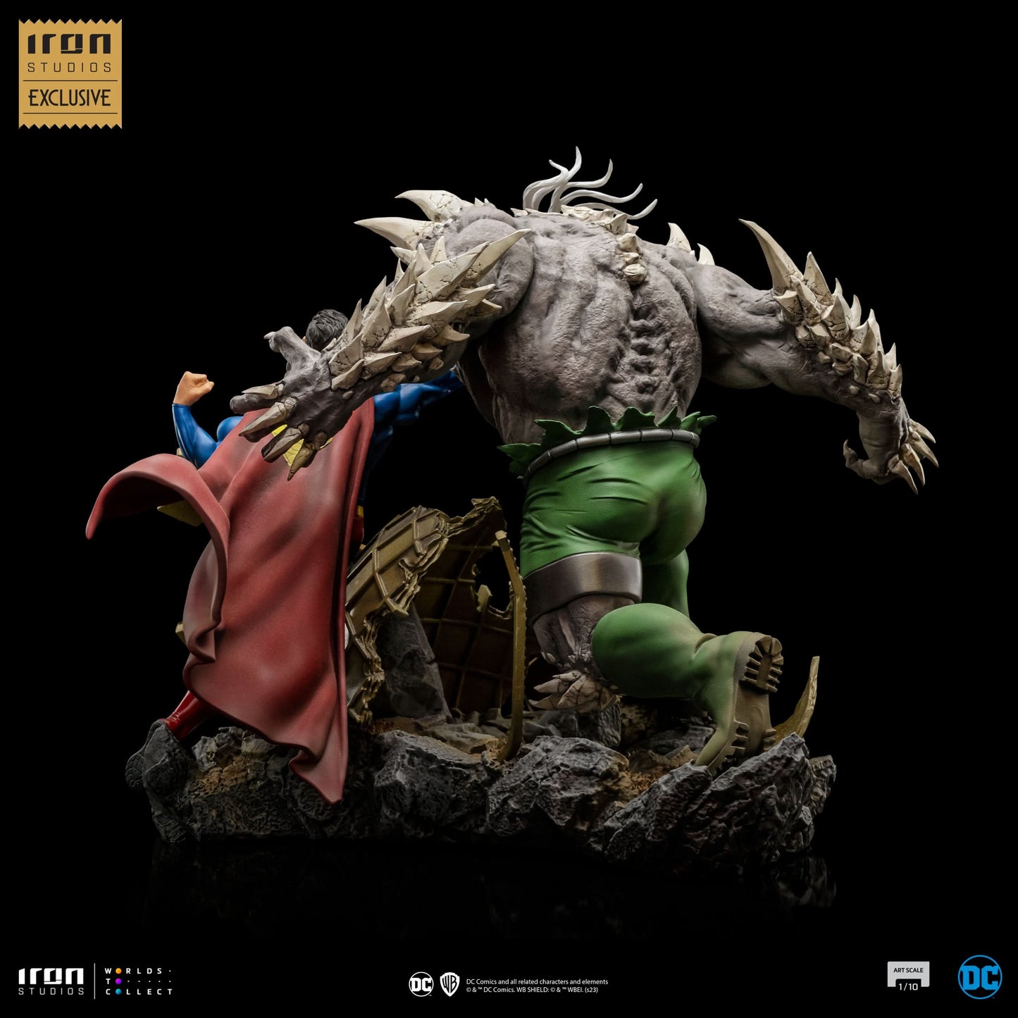 Statue Superman vs Doomsday - DC Comics - Art Scale 1/10 - Justice League