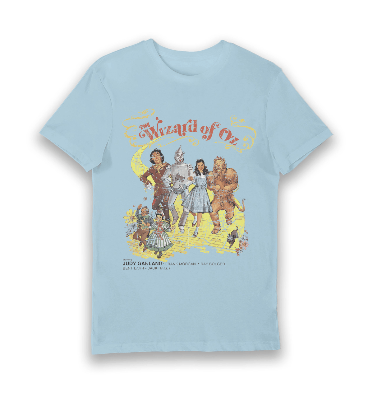 T-shirt adulte Le Magicien d'Oz groupe de personnages