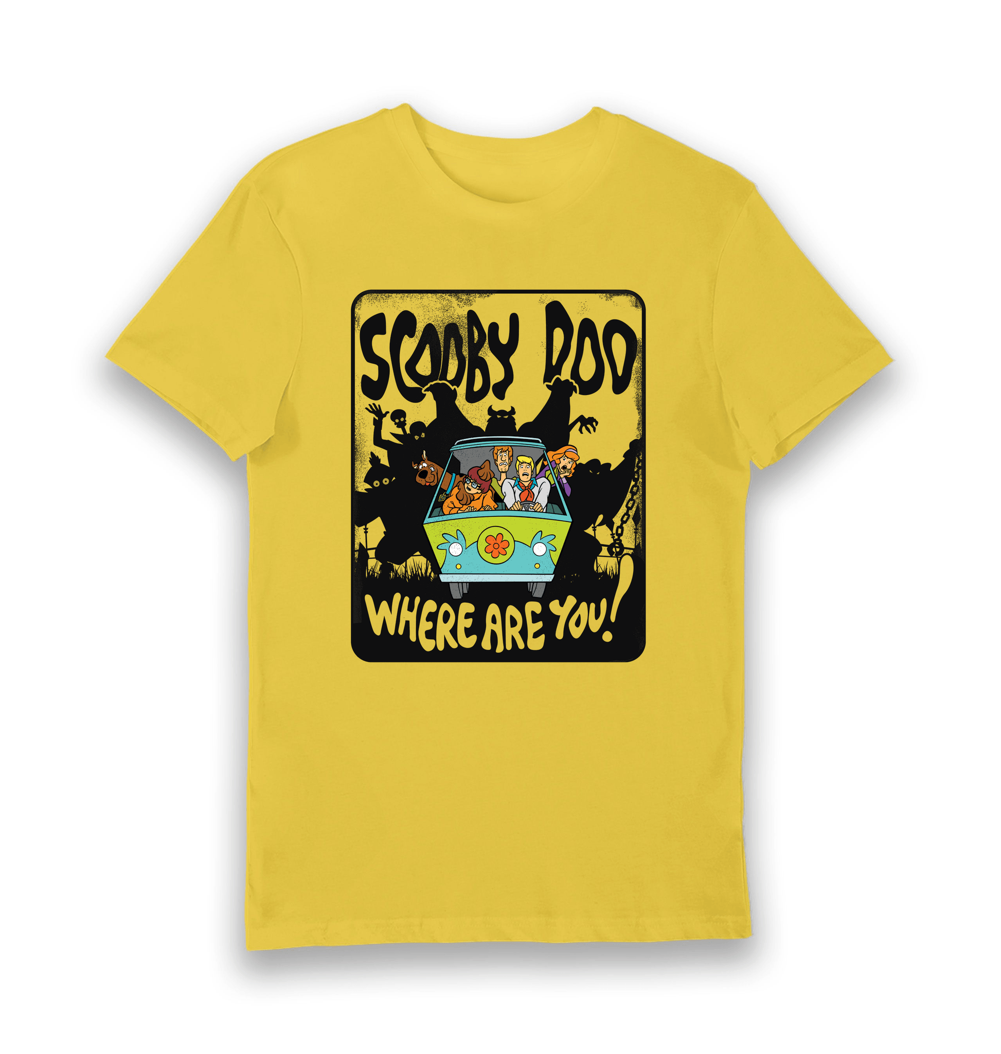 T-shirt adulte Scooby-Doo Mystery Machine Where Are You