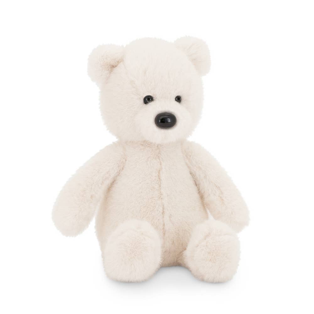 White teddy bear soft toy - 25 cm - 0+