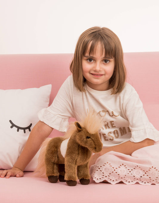 Peluche Poney Shetland