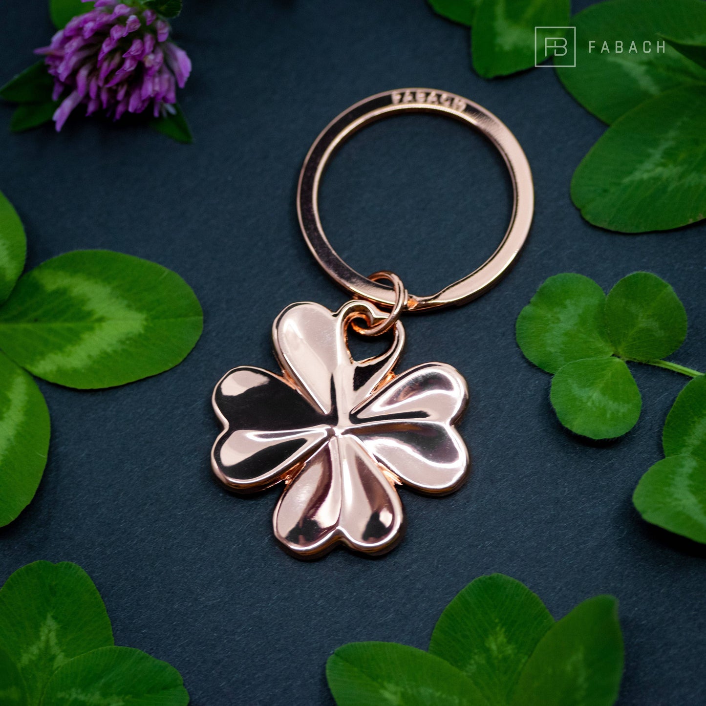 Shamrock Clover Keychain