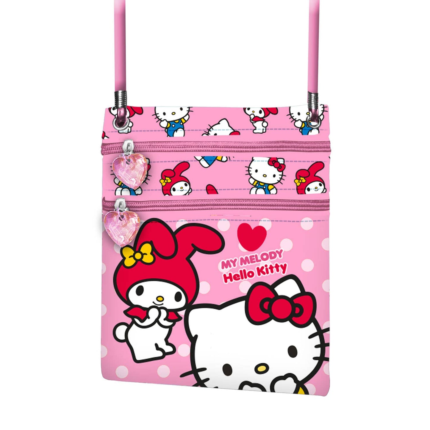 Hello Kitty Lovely-Sac à Bandoulière Action Vertical