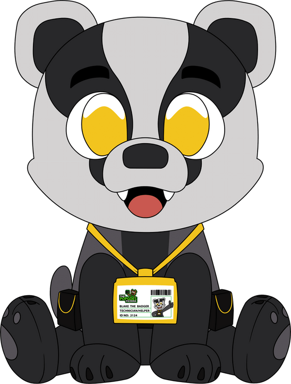 Blake the Badger Plush (9in)