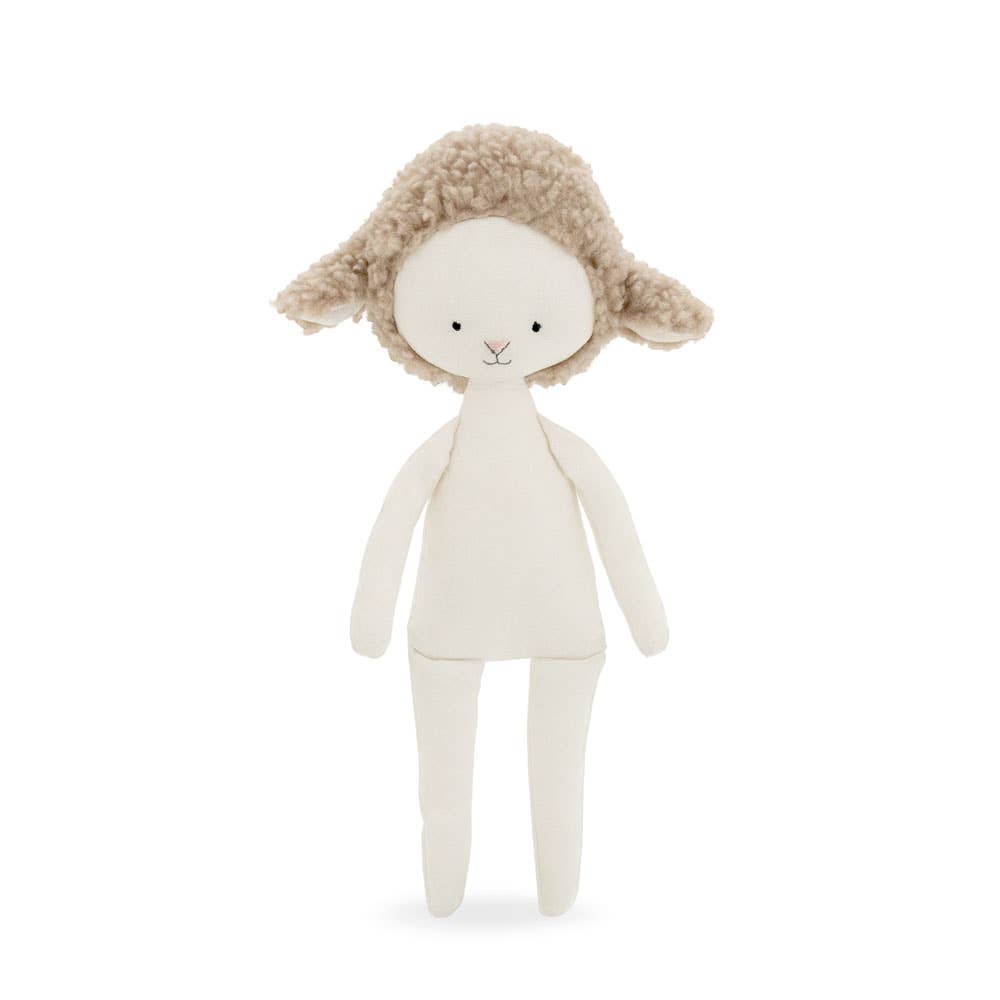 Peluche en coton, Zoe La Brebis : Sirène-29cm-3+
