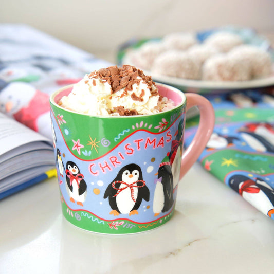 Christmas Penguin Mug