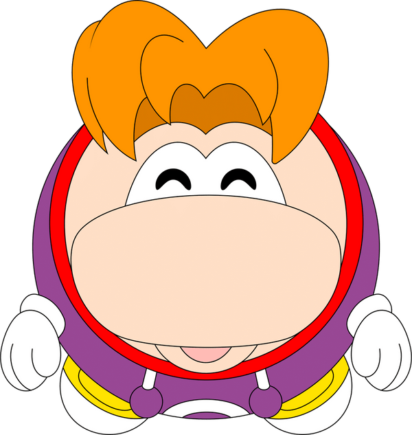 Rayman Sticky Figure (6in)