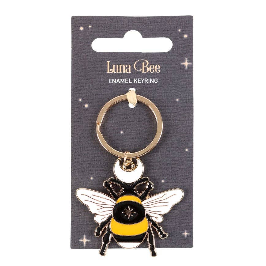 Porte-clés en Émail Forest Bee