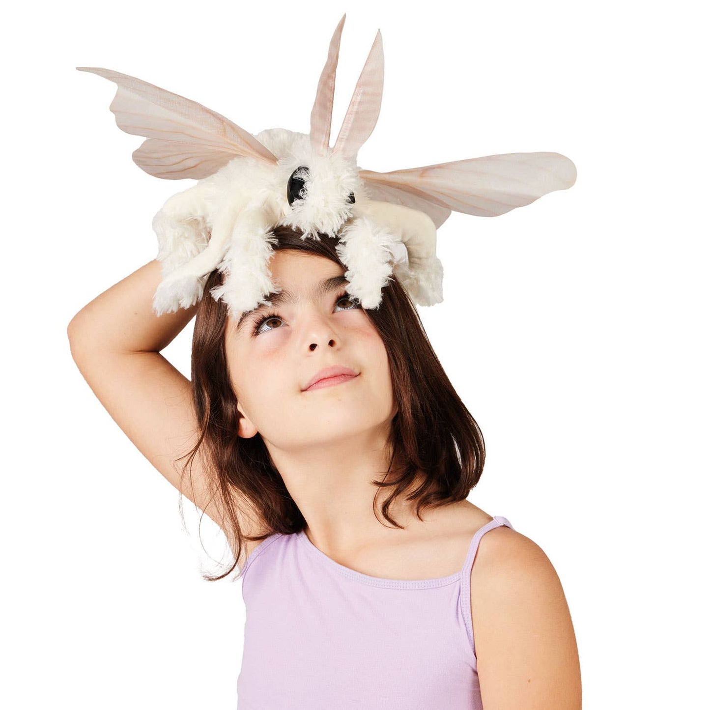 Marionnette à main Poodle Moth 3226/ Papillon-poodle Folkmanis réaliste