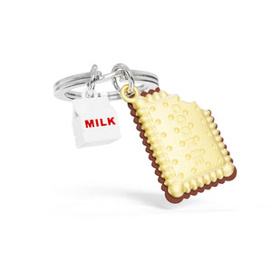 Sleutelhangertje in de vorm van een koekje