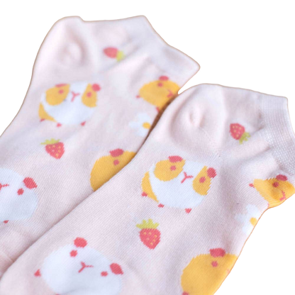 Strawberry Guinea Pig Socks