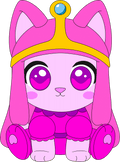 Kitty Princess Bubblegum Plush (9in)