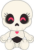 Peluche Urban Myth Skeleton