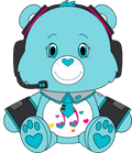 Miku X Heartsong Bear Plush (9in)