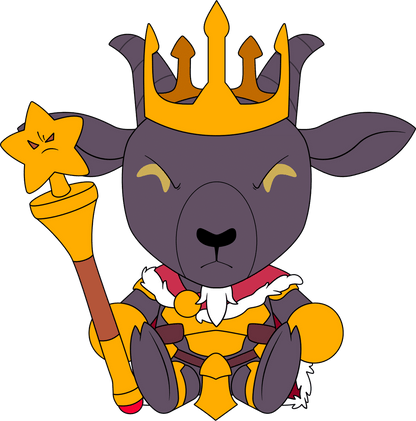 King Goat Plush (9in)