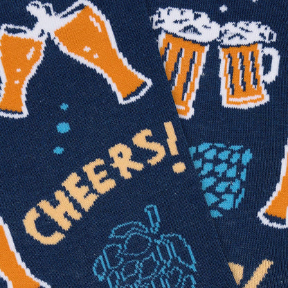 CHEERS seamless unisex cotton mid-calf socks