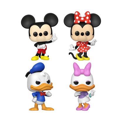 Pop! Disney Mickey & Friends 4-Pack