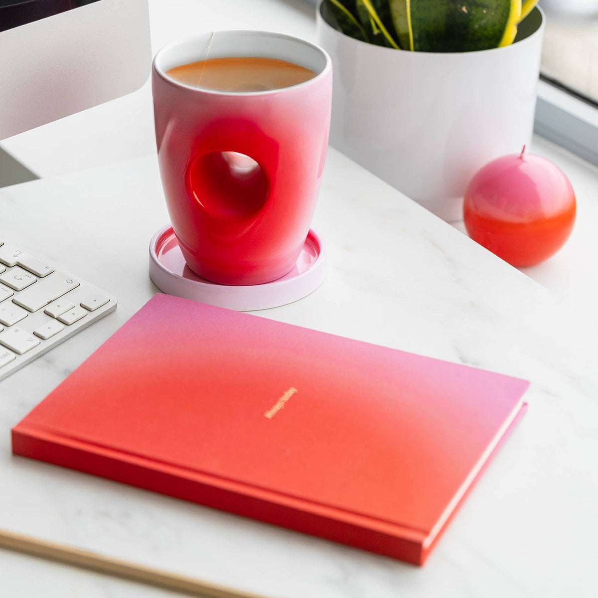 Mug Chauffe Mains Feu