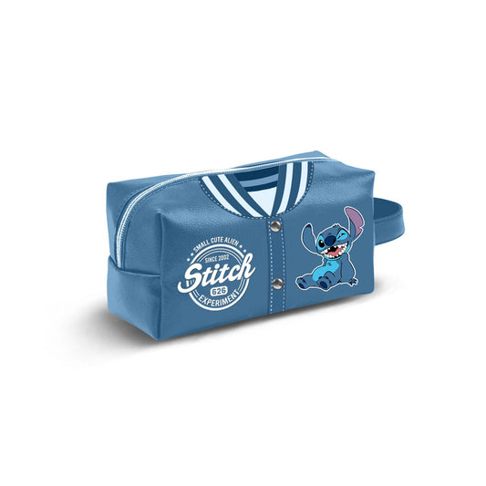 Disney Stitch Brick PLUS Travel Toiletry Bag - Varsity
