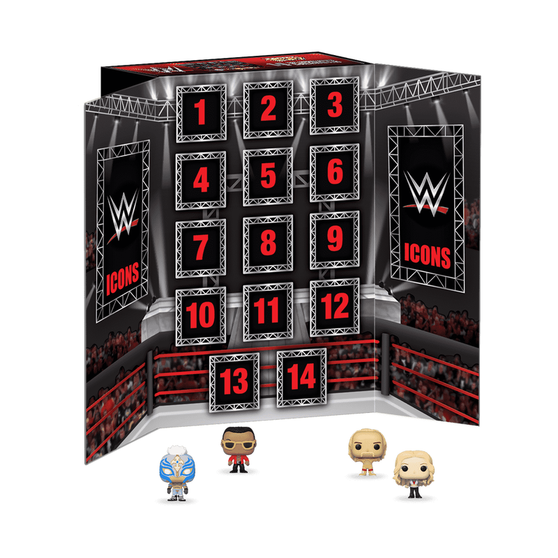 Calendrier de l'Avent WWE - Pocket Pop!