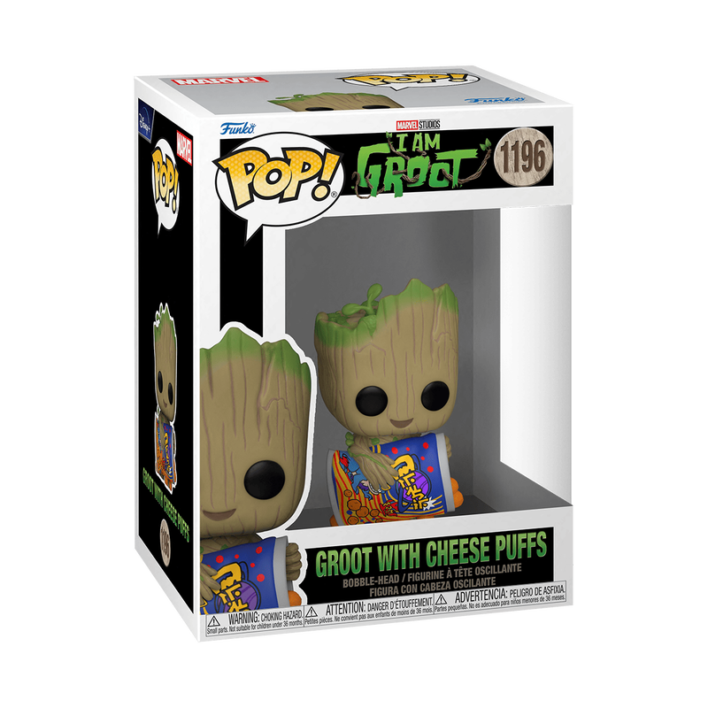 Pop! Groot with Cheese Puffs