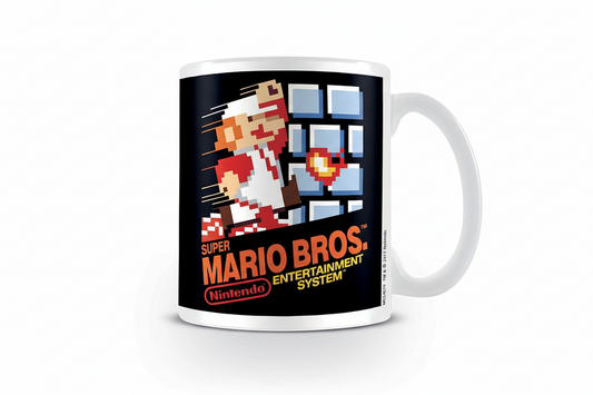 Super Mario Mug - NES Cover