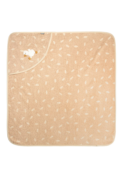 Hooded towel 80x80cm