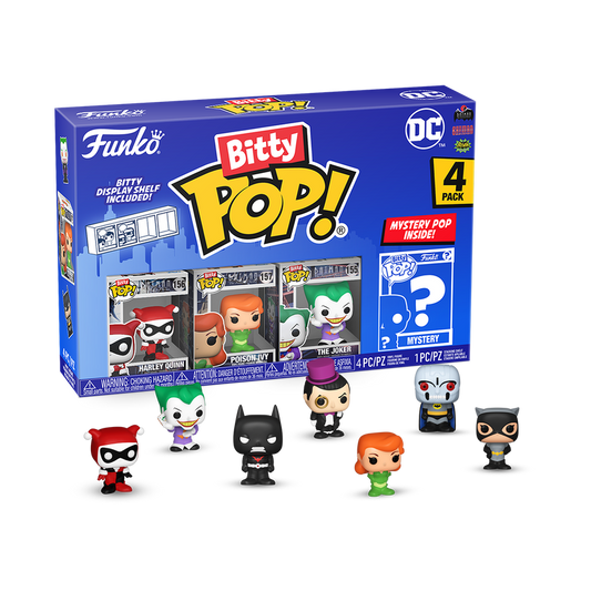bitty pop dc comics 4 pack series 3