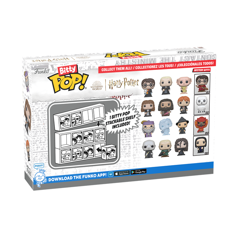 Bitty Pop! Harry Potter - Lot de 4, série 2