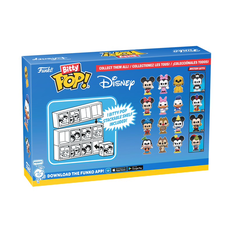 bitty pop disney 4 pack series 4