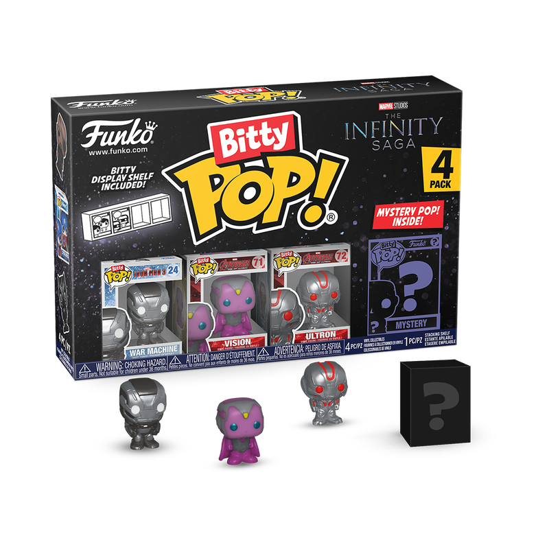 bitty pop marvel the infinity saga 4 pack series 3