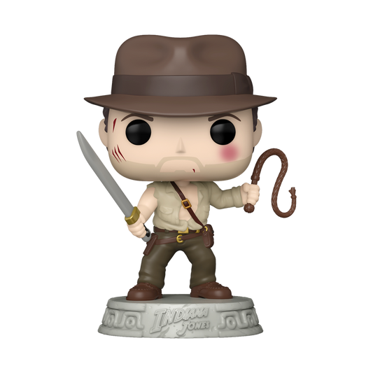 pop indiana jones with whip 1369