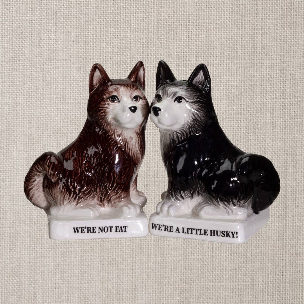 Salière et poivrière Huskies