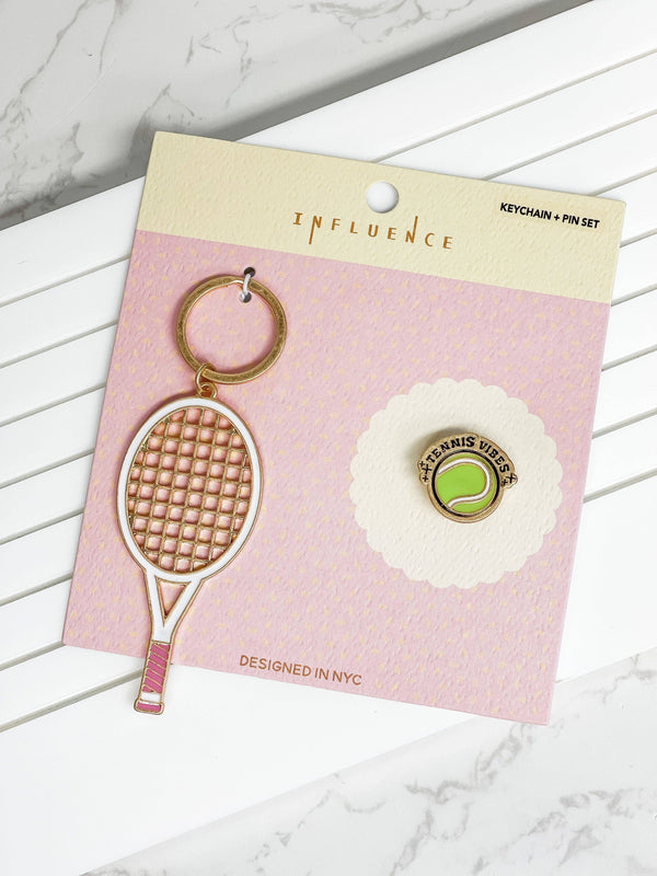 Sport sleutelhangers en speldjes sets